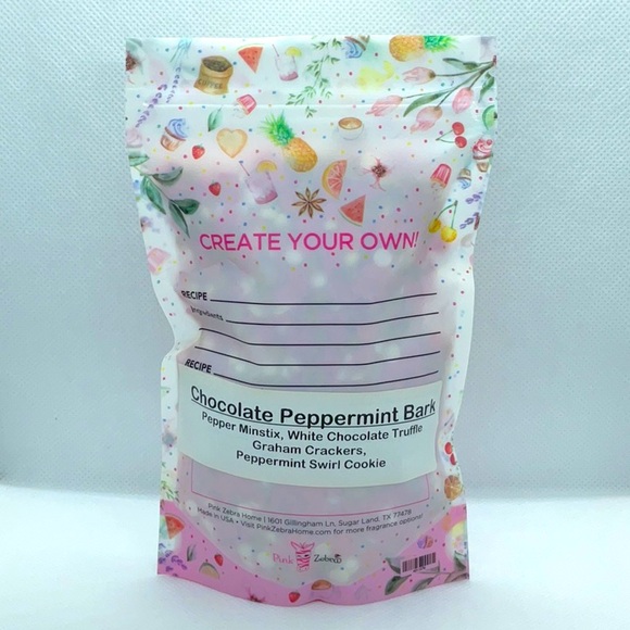 ✨Chocolate Peppermint Bark✨ Pink Zebra Sprinkles Wax Melt Blend - Picture 2 of 2